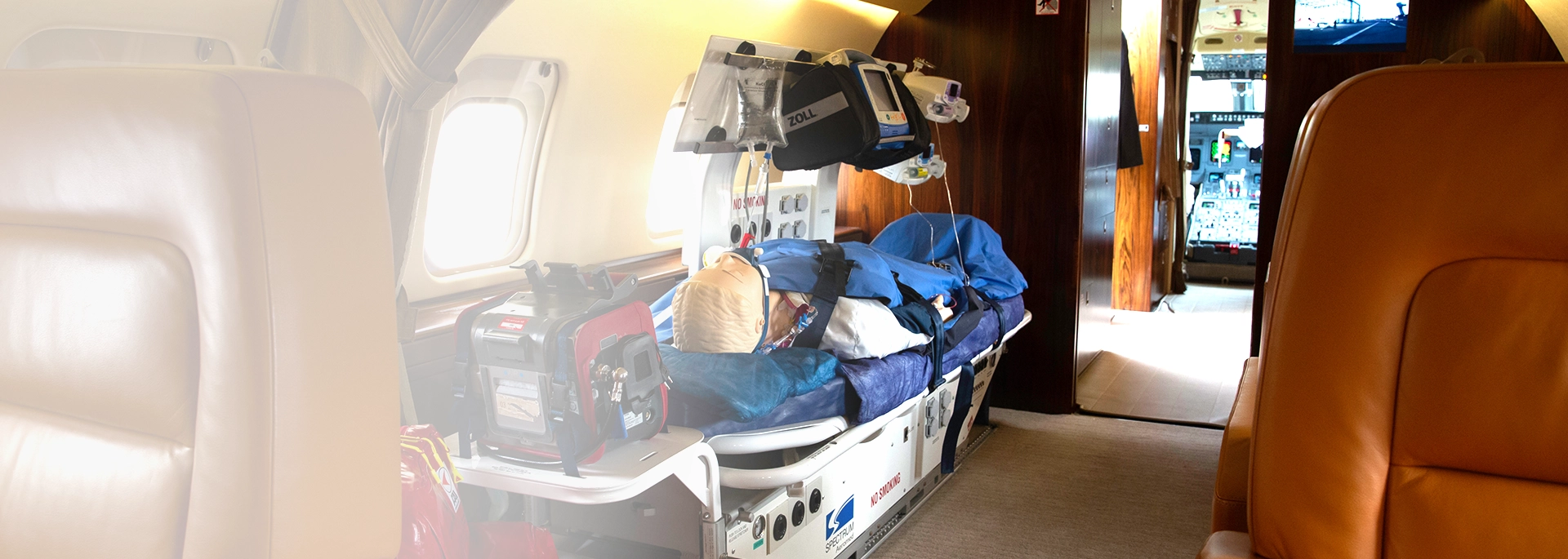 air ambulance medical equipment